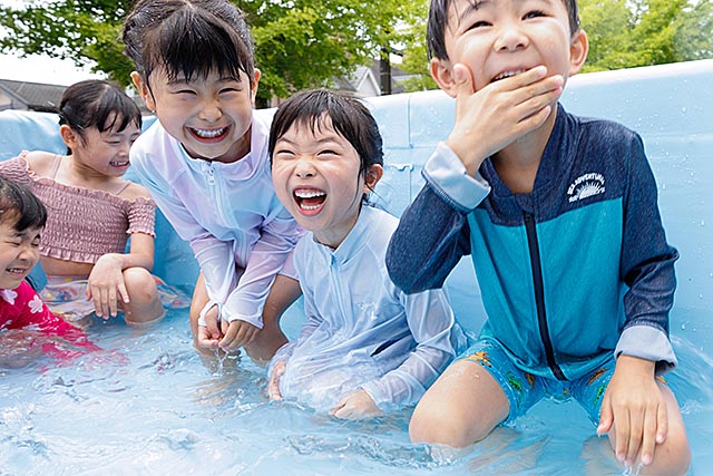 6月 水遊び