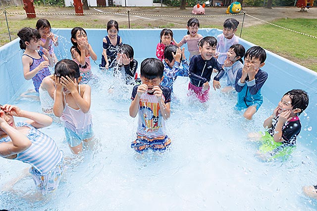 6月 水遊び